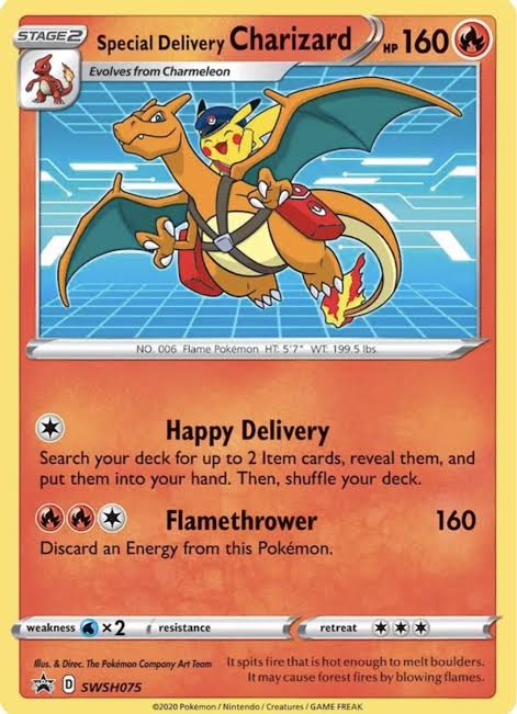 Special Delivery Charizard